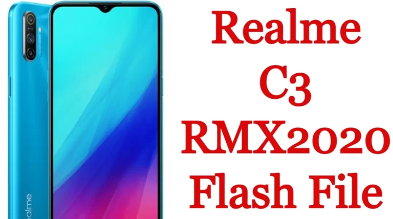 Realme C3 RMX2027 Flash File Firmware Rom Free