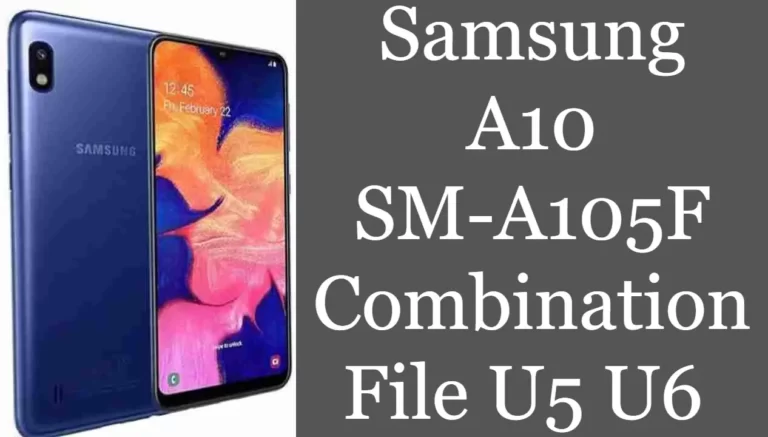 Samsung A10 SM-A105F Combination File U5 U6