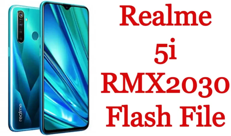 Realme 5i RMX2030 Flash File Firmware Free