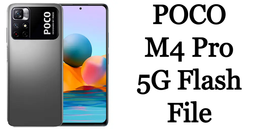 POCO M4 Pro 5G Flash File