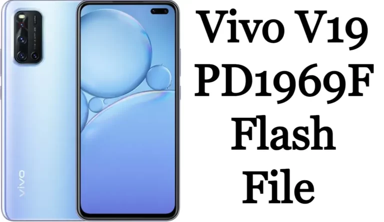 Vivo V19 PD1969F Flash File Firmware Stock ROM