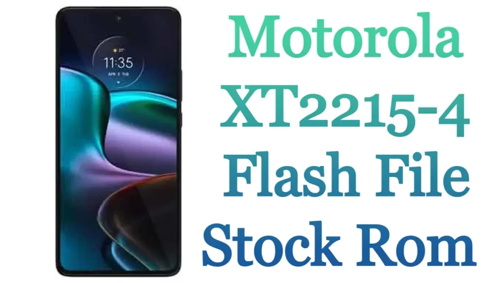 Motorola XT2215-4 Flash File