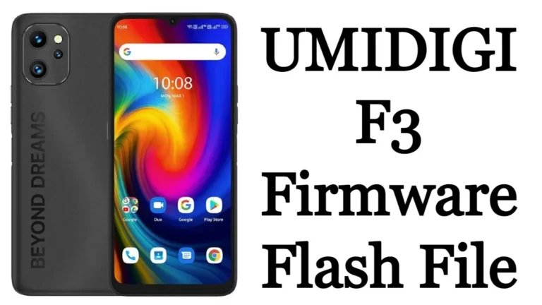 UMIDIGI F3 Firmware Flash File Stock Rom Free