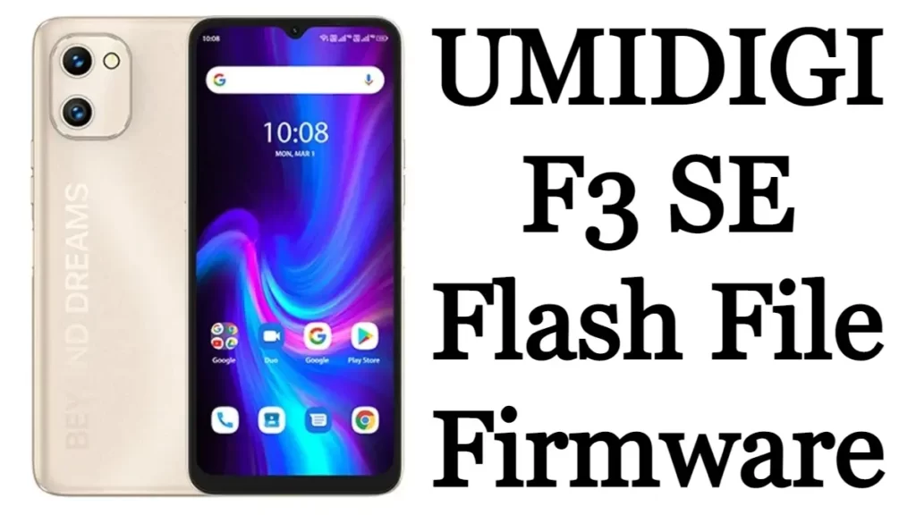 UMIDIGI F3 SE Flash File