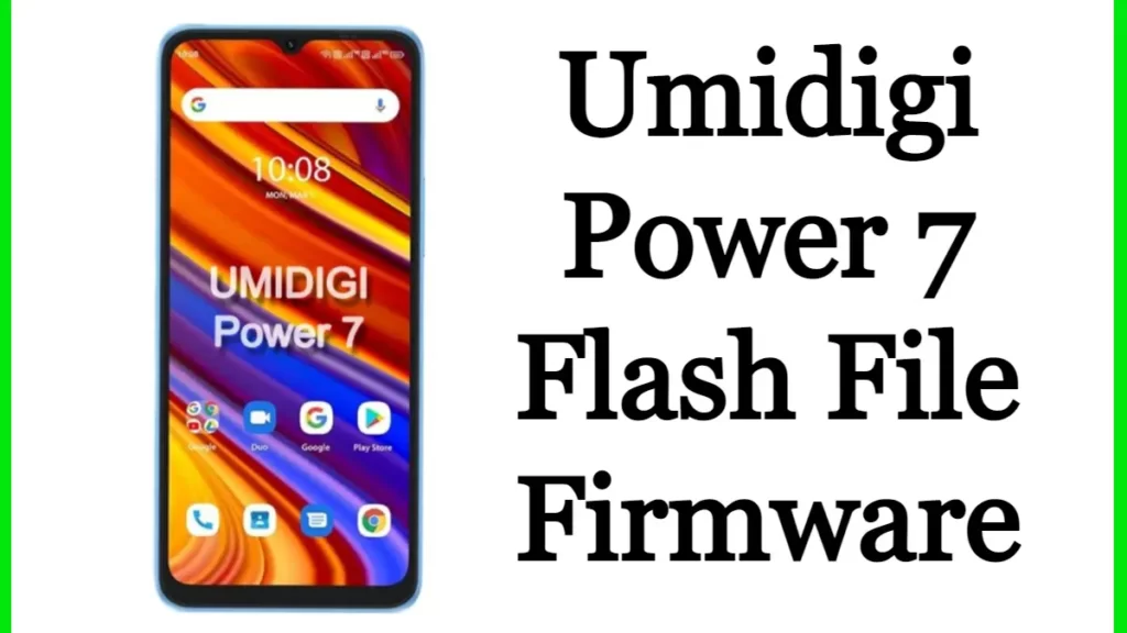 Umidigi Power 7 Flash File