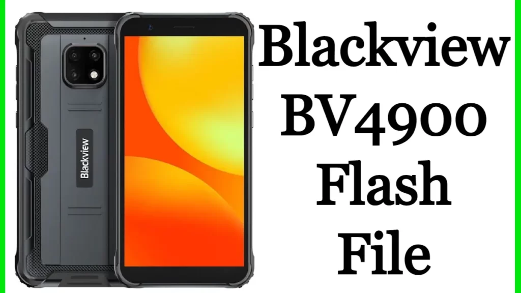 Blackview BV4900 Flash File Firmware Stock Rom Free