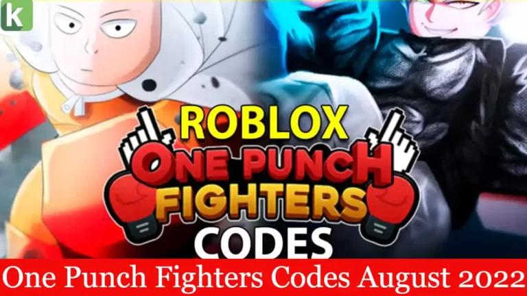 One Punch Fighters Codes: Latest Codes of August 2022