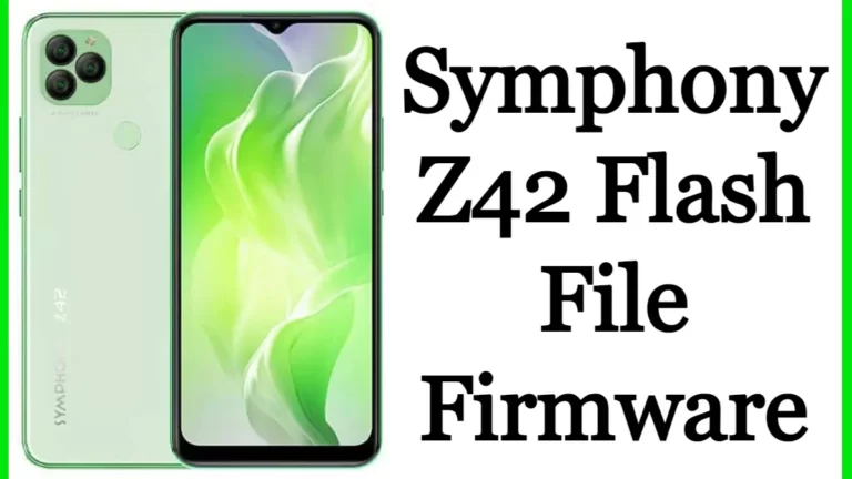 Symphony Z42 Flash File Firmware Stock Rom Free