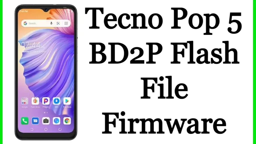 Tecno Pop 5 BD2P Flash File Firmware Free