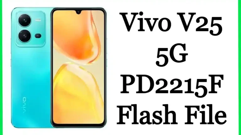 Vivo V25 5G PD2215F Flash File (Stock ROM)