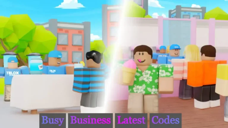 Busy Business Codes: Latest Codes November 2022