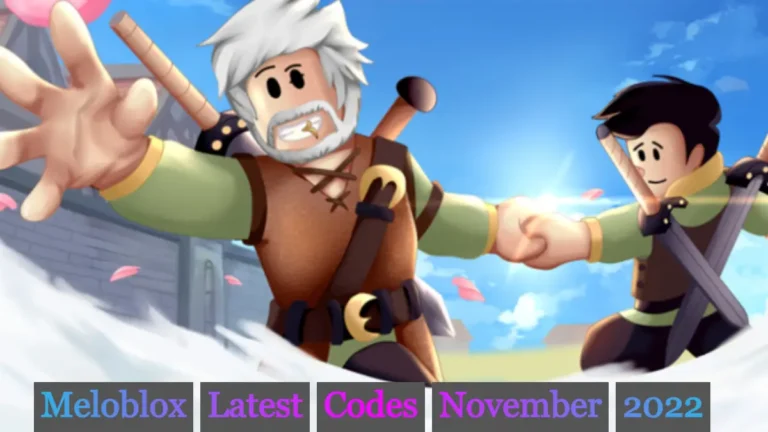 Meloblox Codes: Latest Codes (November 2022)