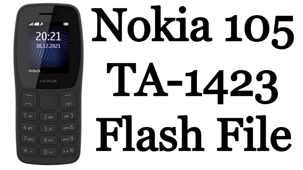 Nokia 105 TA-1423 Flash File